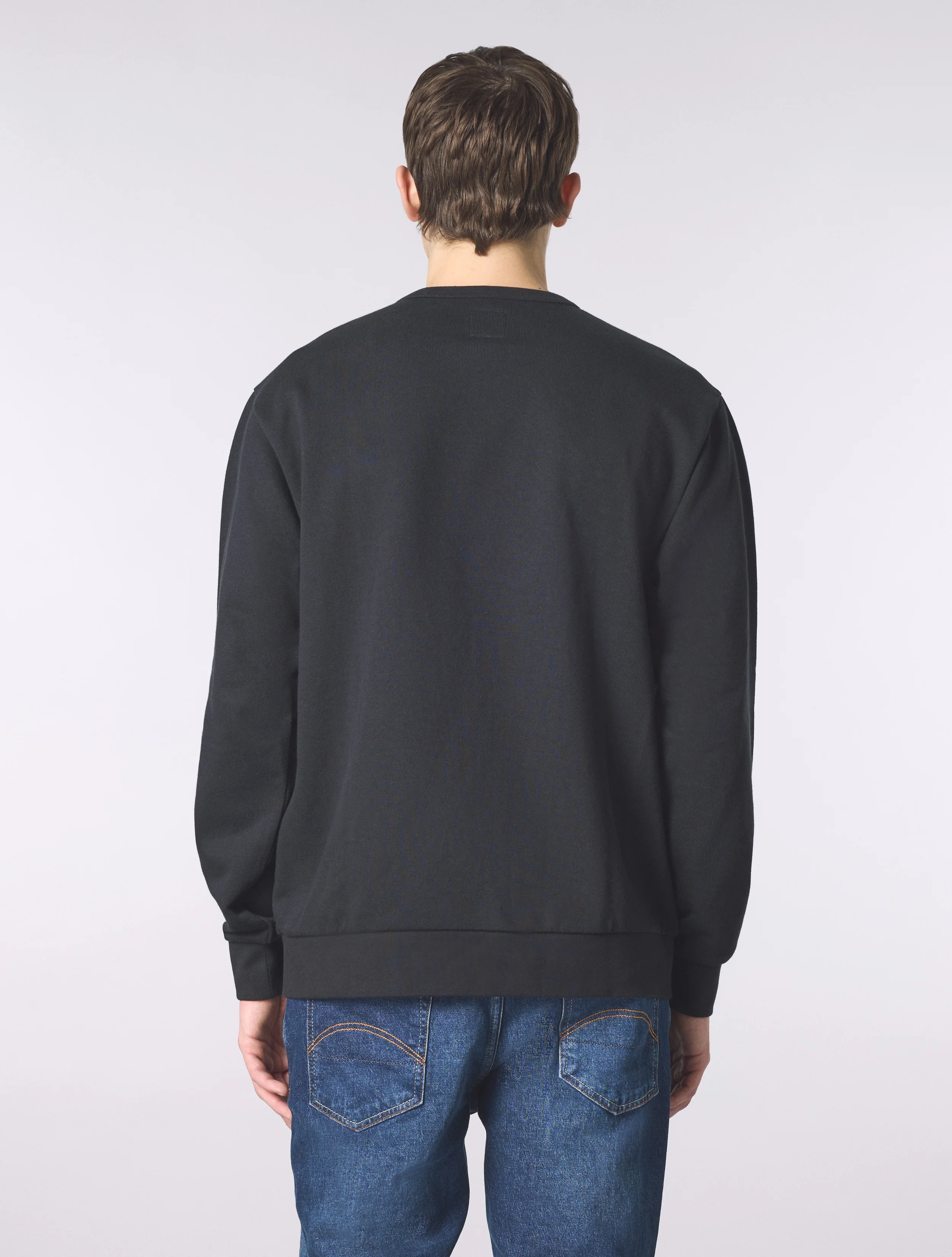 Black Brennan Crew Sweat - Image 4