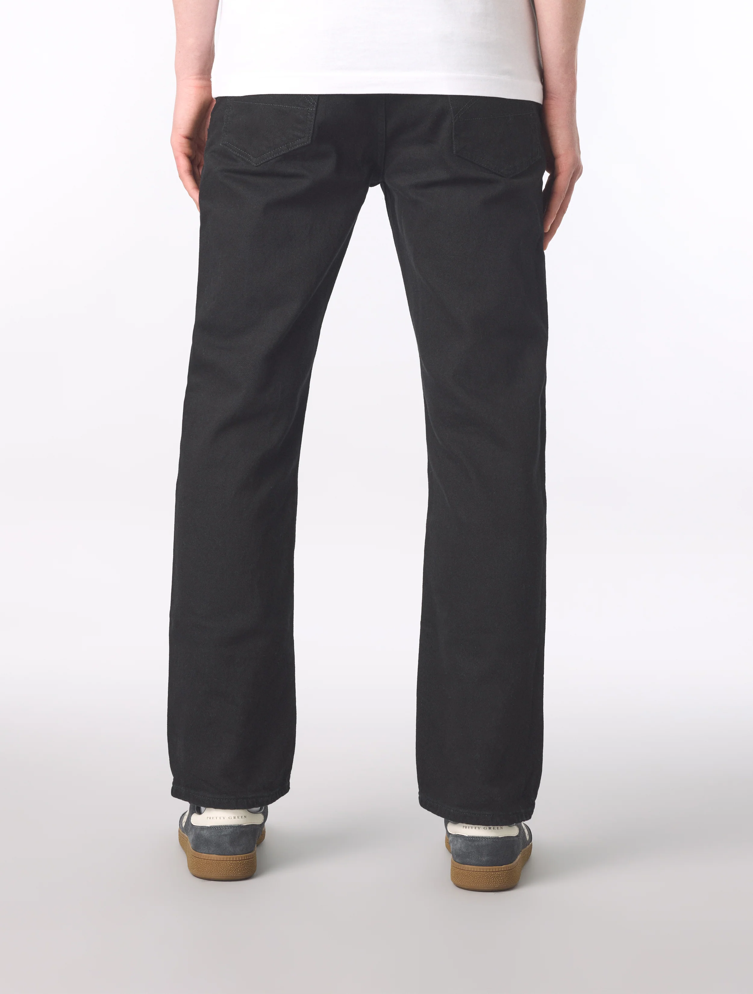 Black Burnage Regular Fit Jeans - Image 4