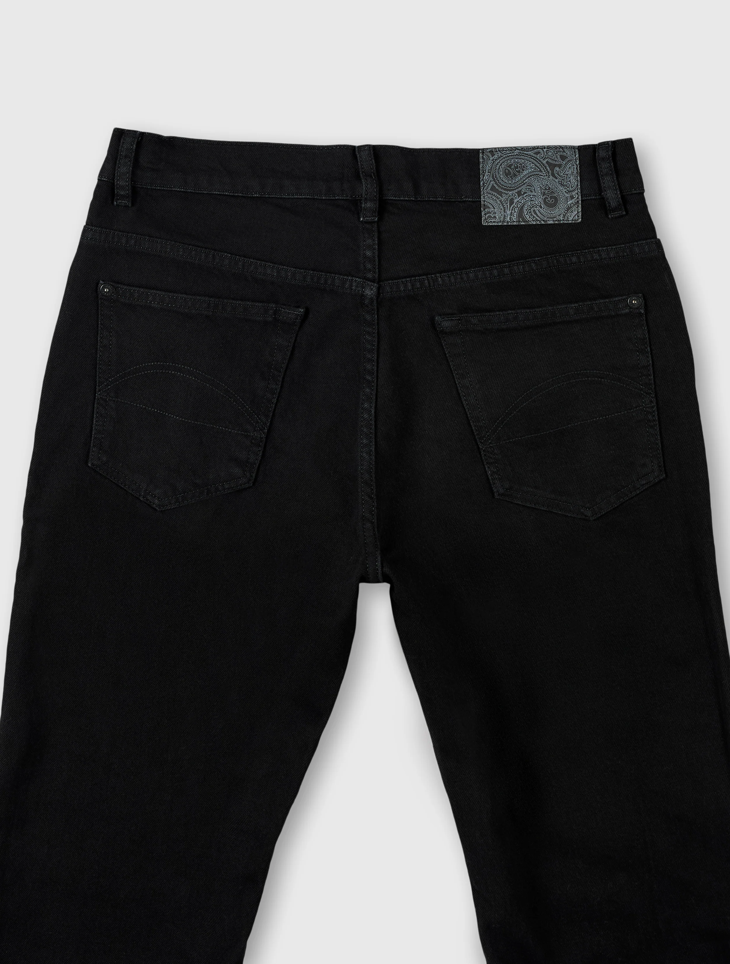 Black Burnage Regular Fit Jeans - Image 9