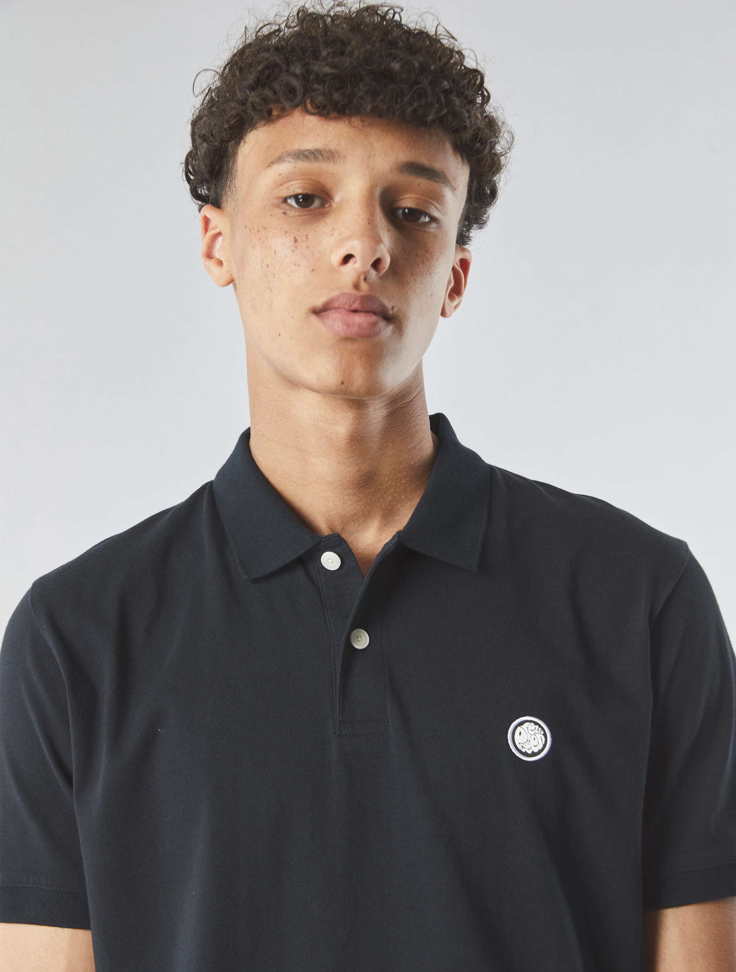 Black Jerry Jersey Polo - Image 4