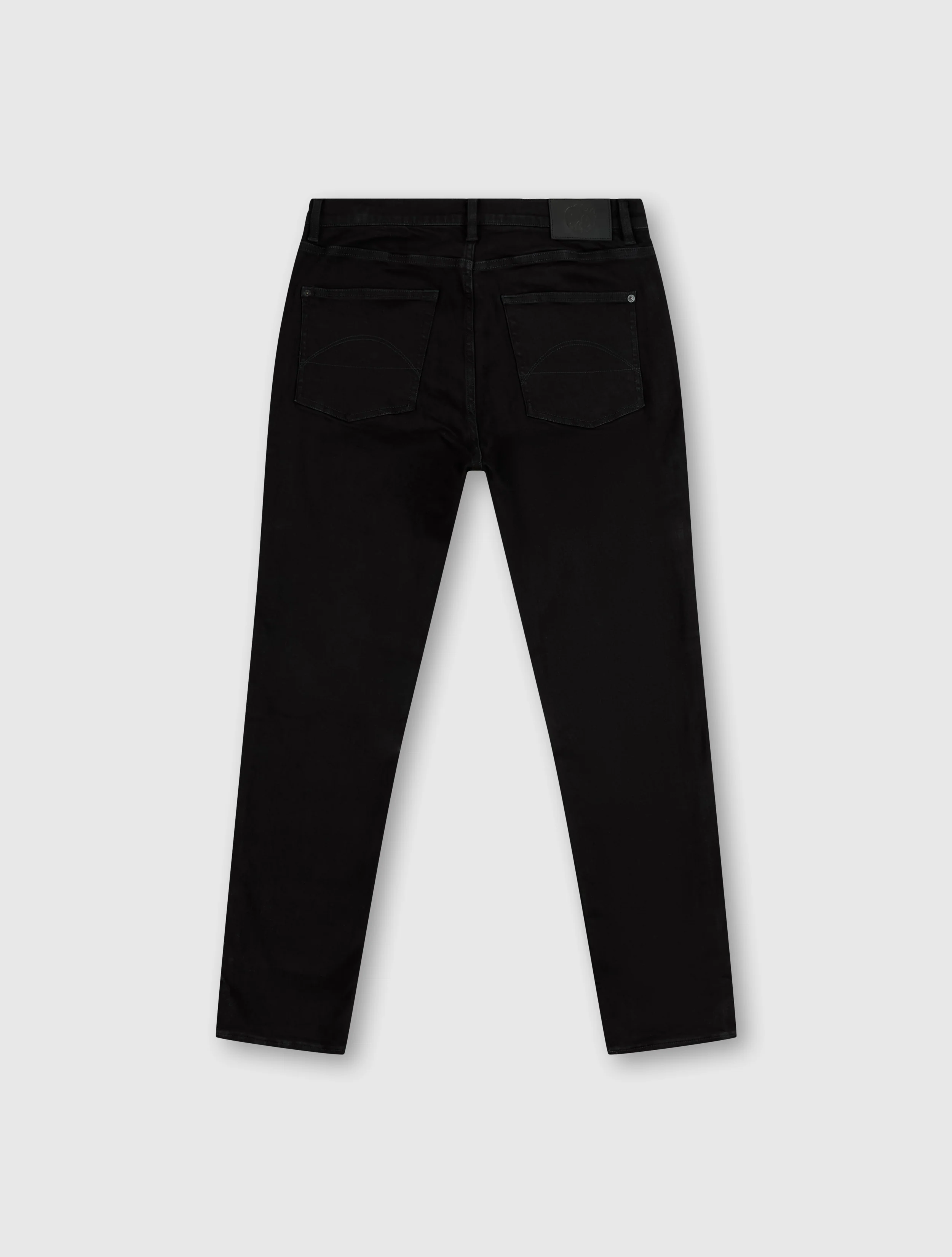 Black Rinse Erwood Slim Fit Jeans - Image 5