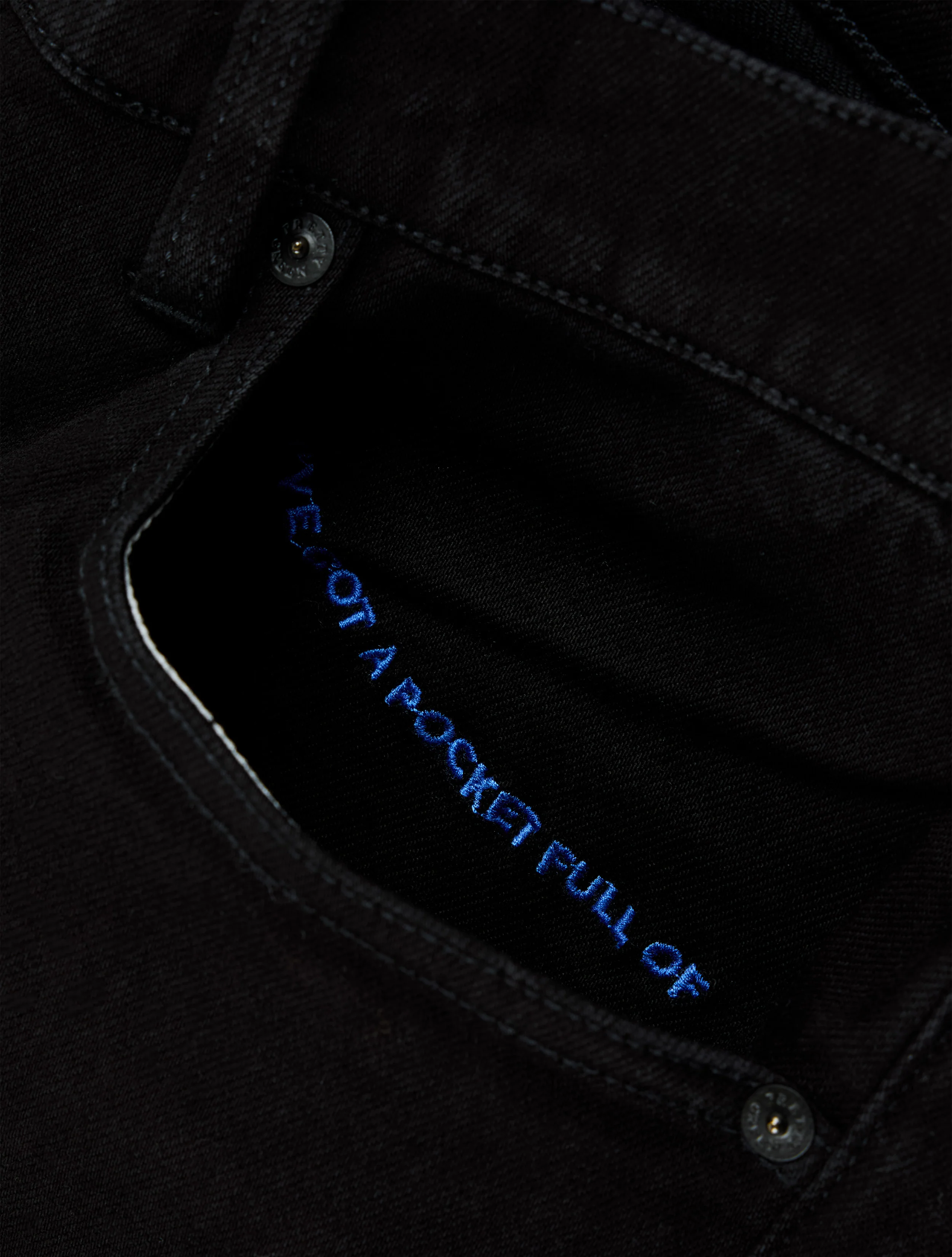 Black Rinse Erwood Slim Fit Jeans - Image 9