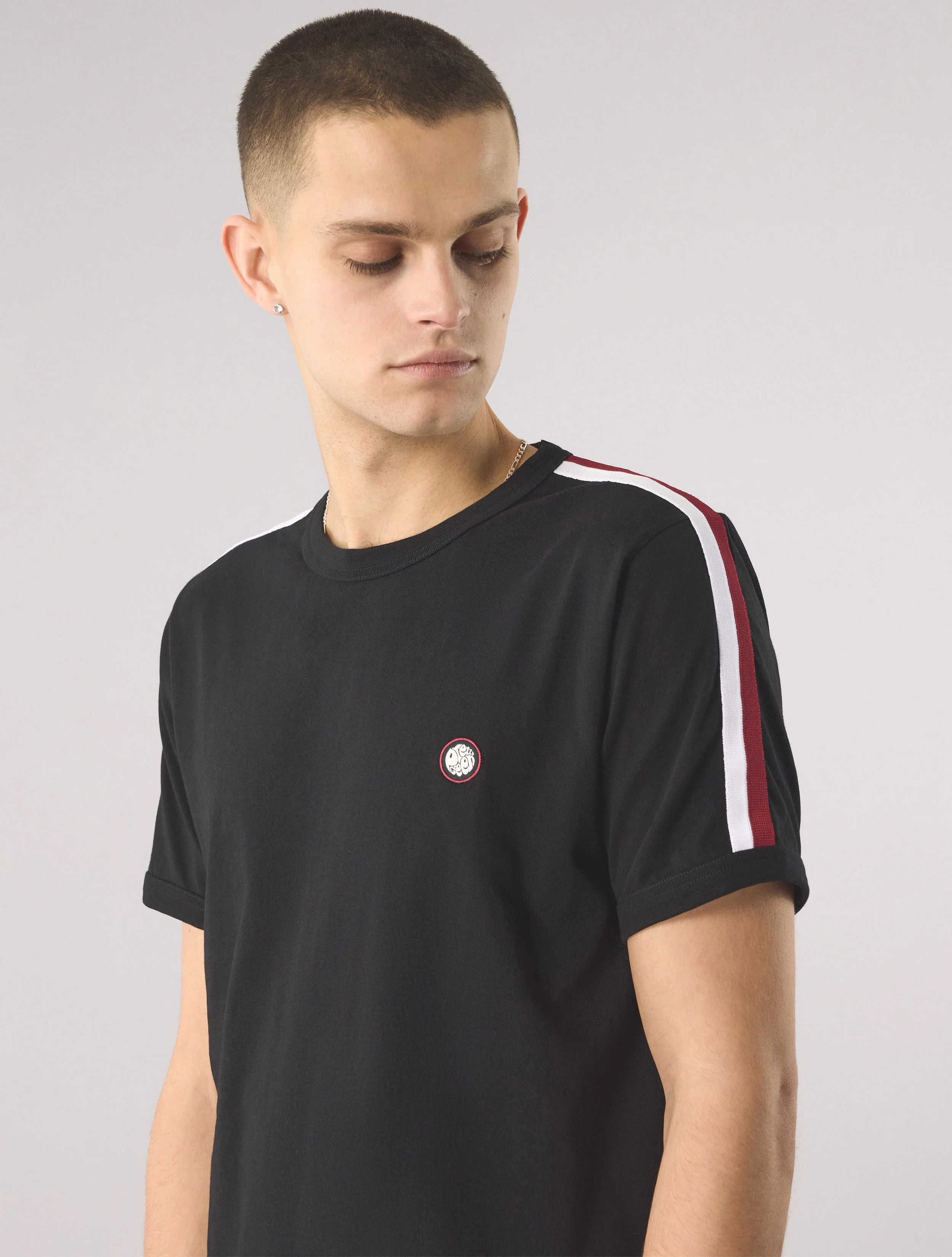 Black Tilby Tape T-shirt - Image 5