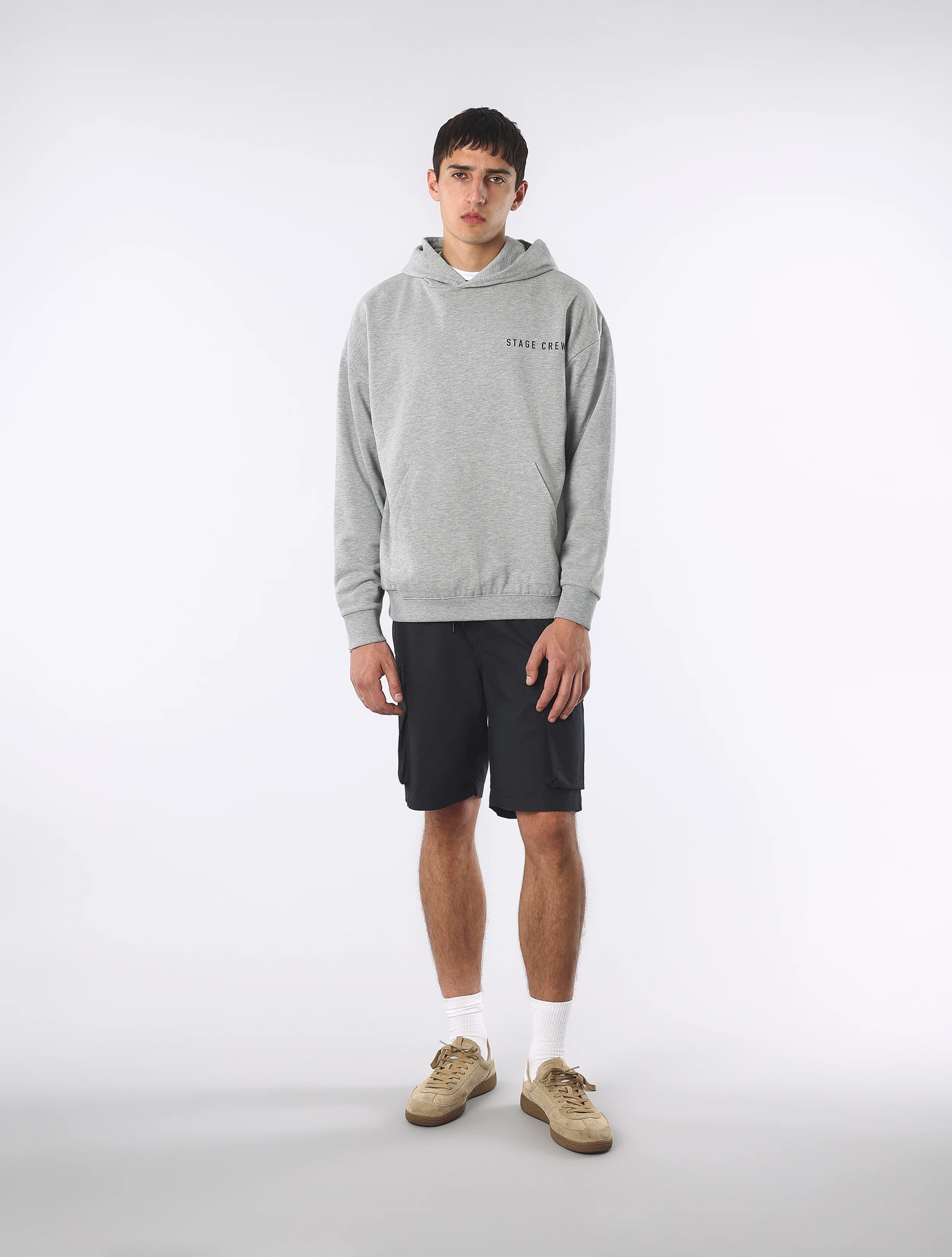 Grey Knebworth Graphic Hoody - Image 3