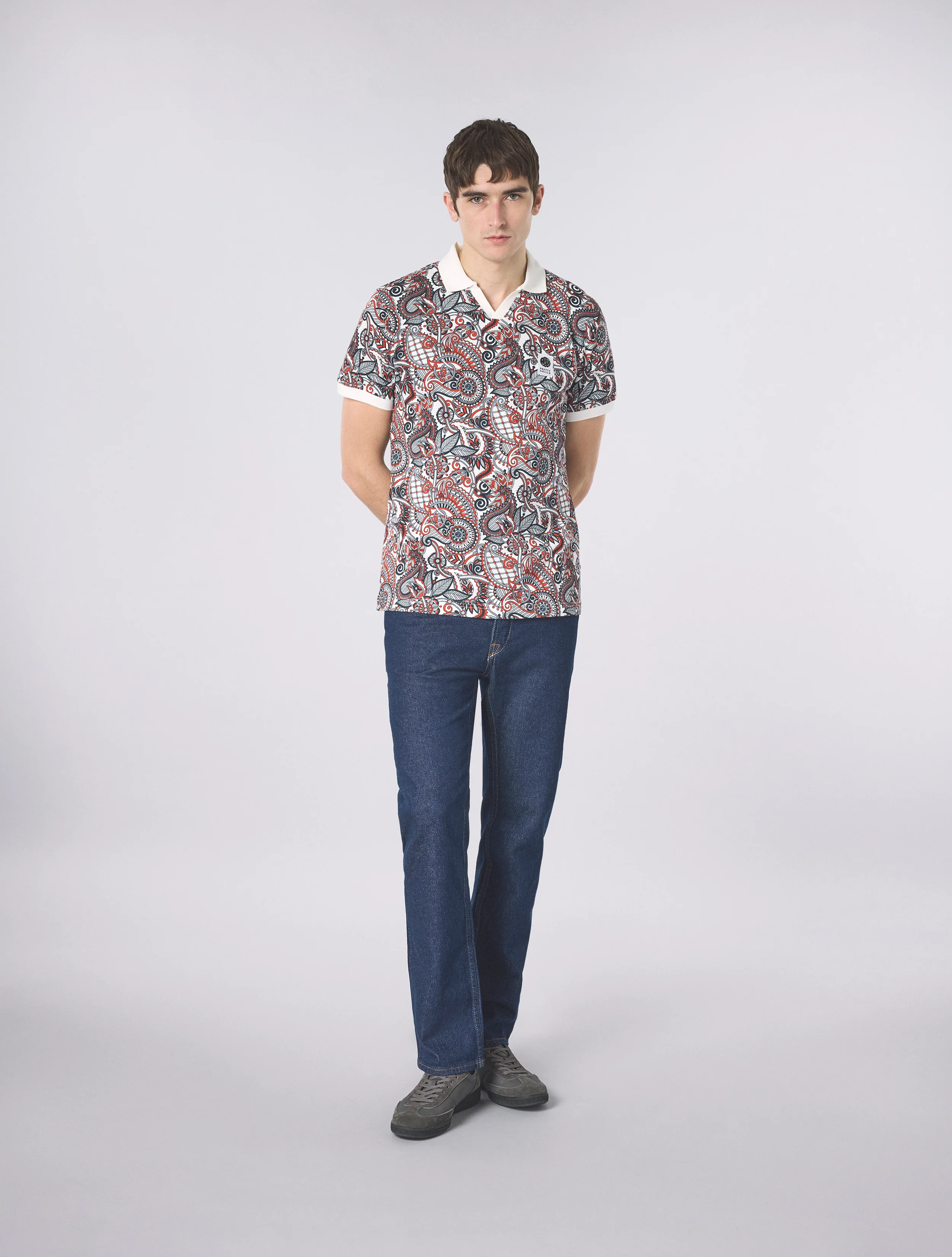 Multi Resonance Printed Polo - Image 3