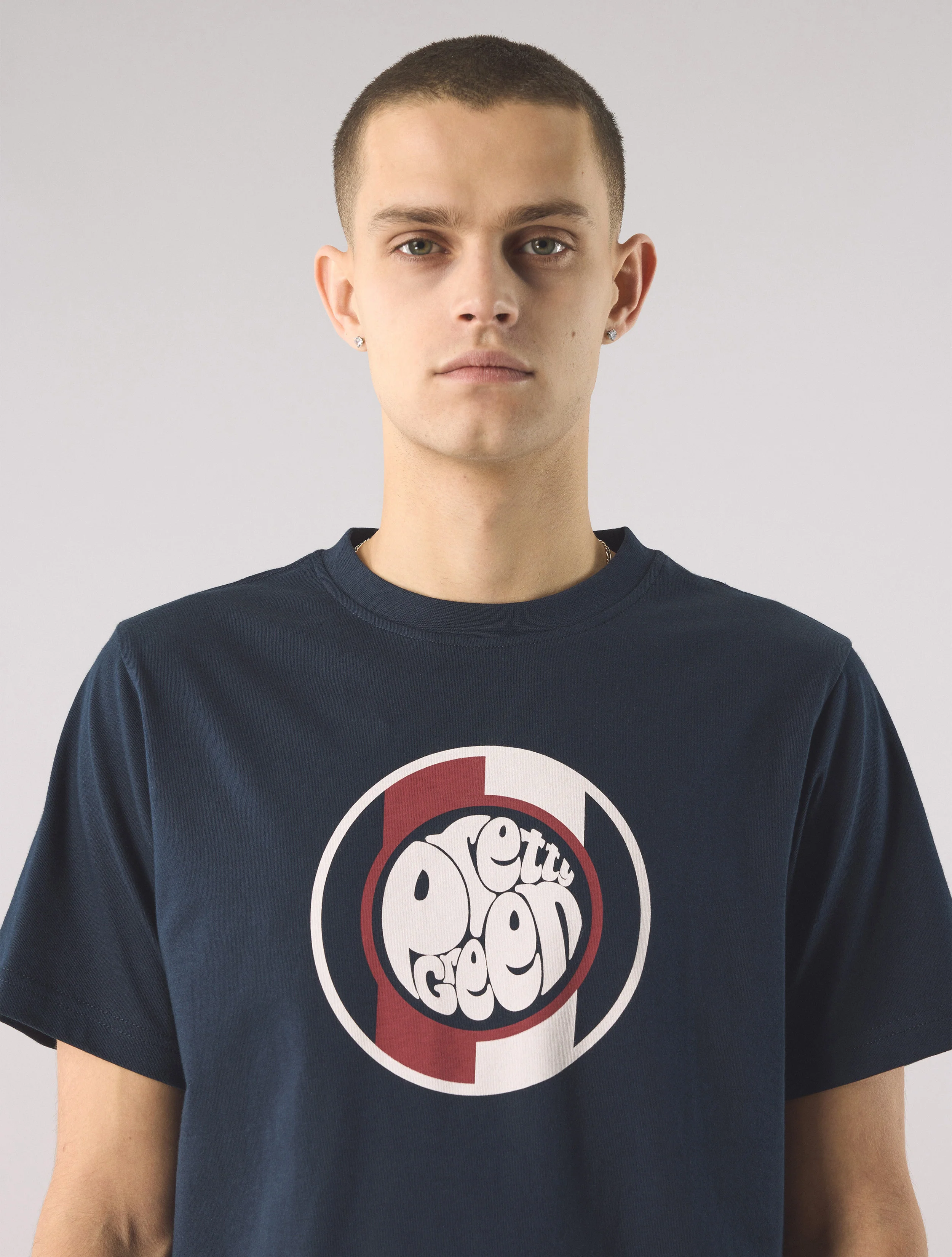 Navy Tilby Logo T-shirt - Image 5