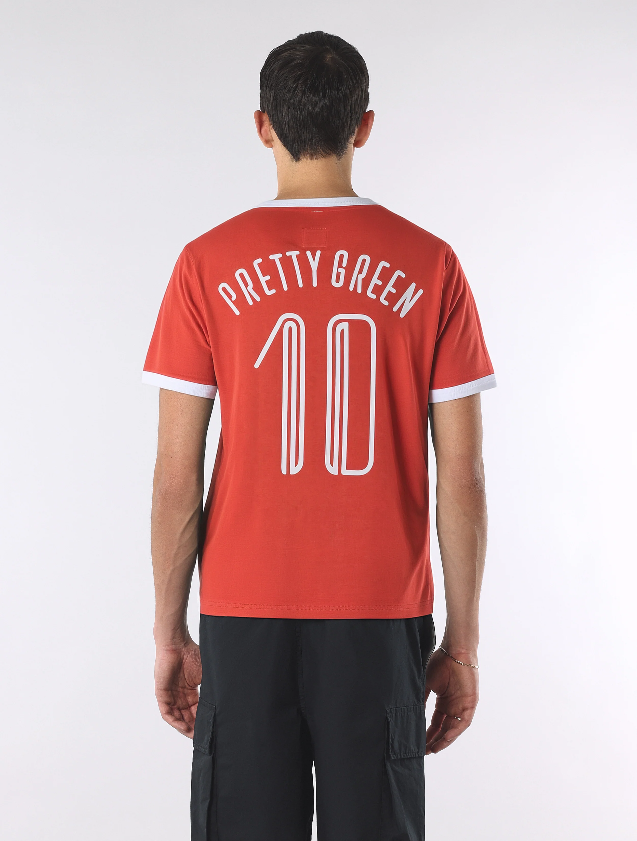 Red Jules Ringer T-Shirt - Image 5
