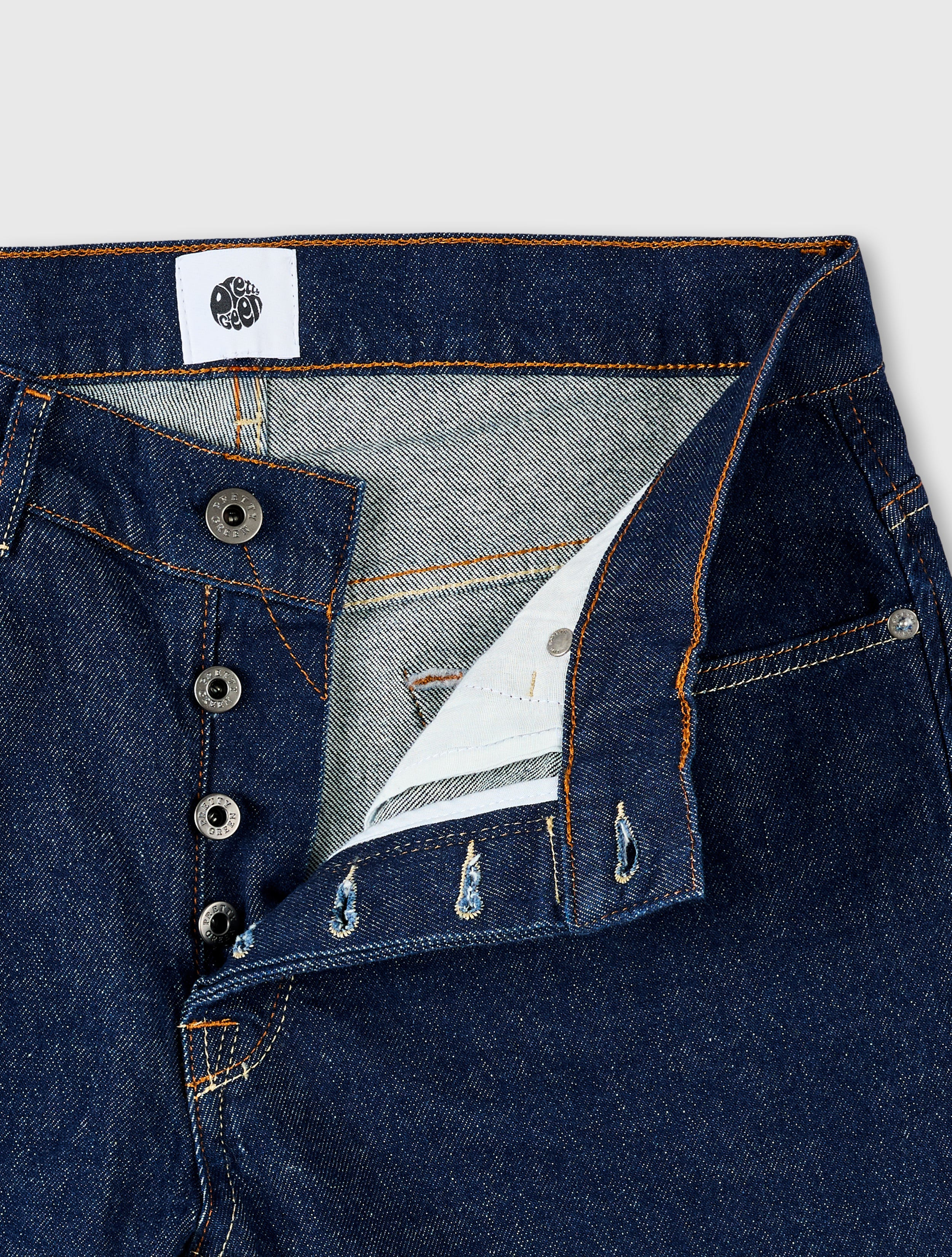 Rinse Wash Burnage Regular Fit Jeans - Image 8