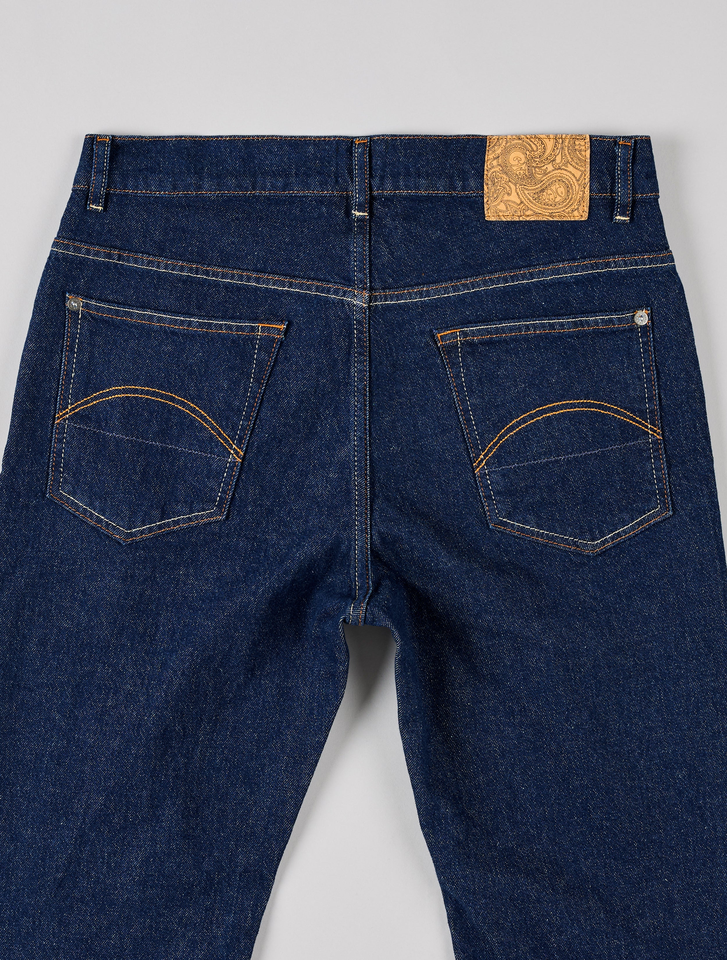 Rinse Wash Burnage Regular Fit Jeans - Image 9