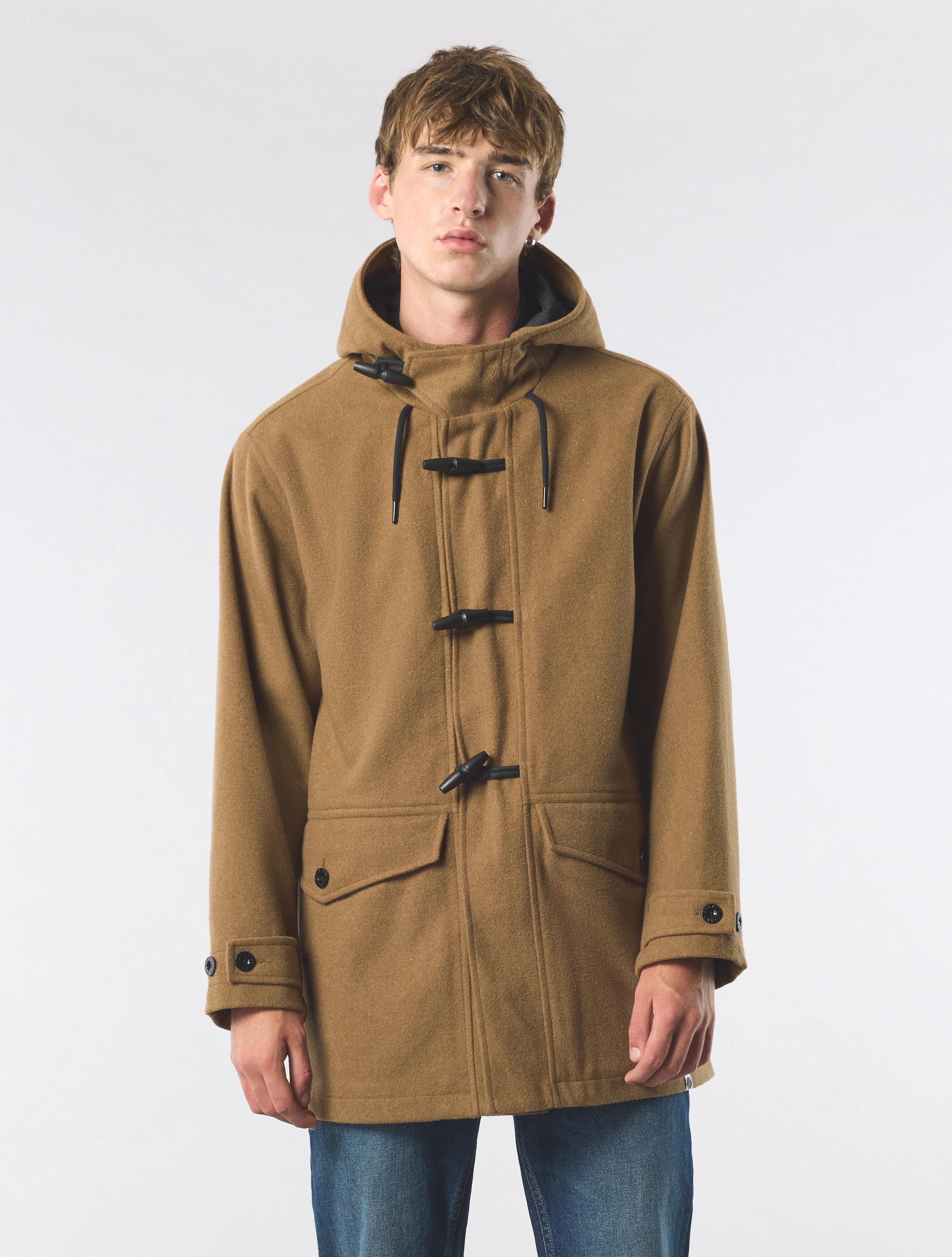 Tan Randolph Duffle Coat - Image 3