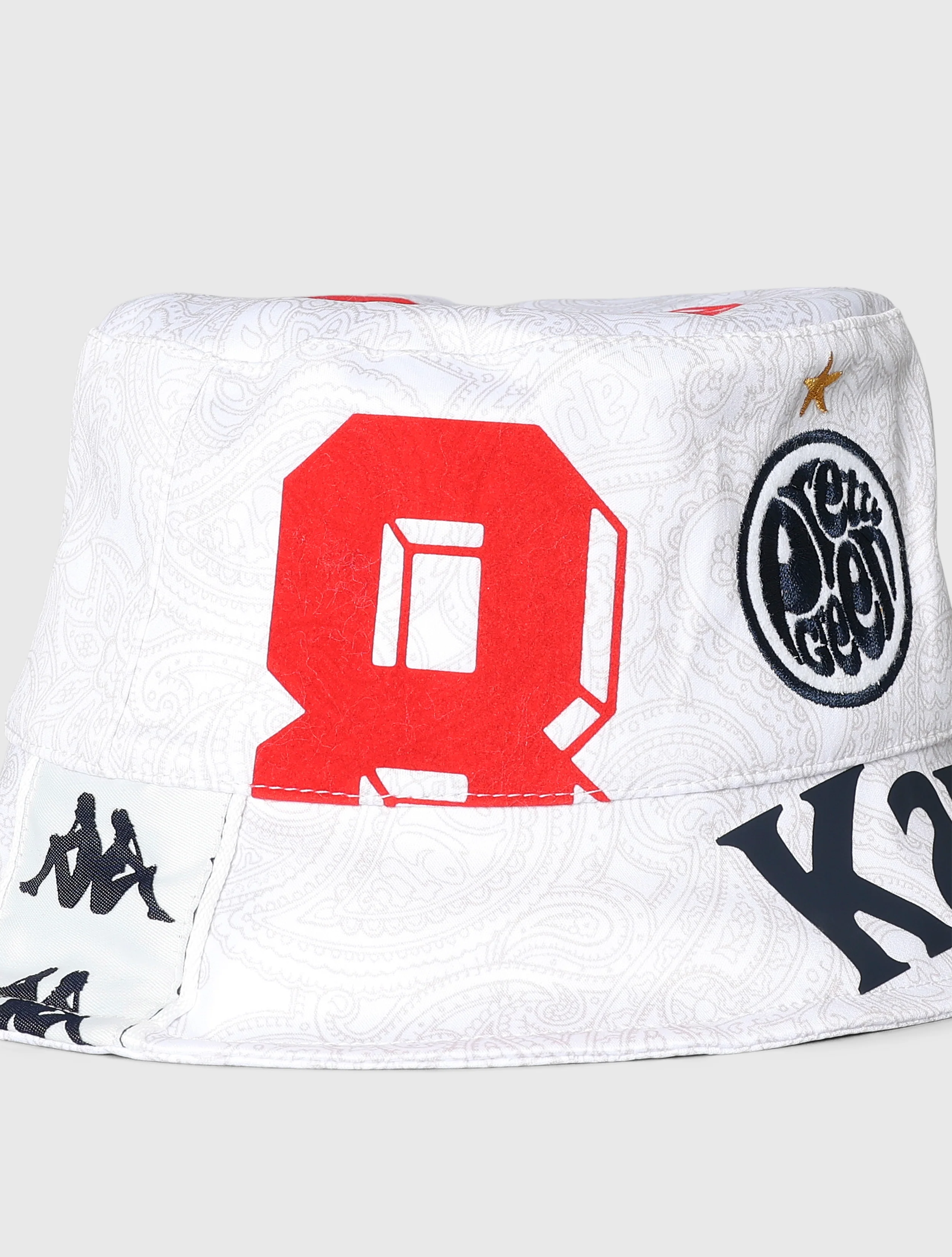 White Pretty Green x Kappa Home World Cup Bucket Hat - Image 9